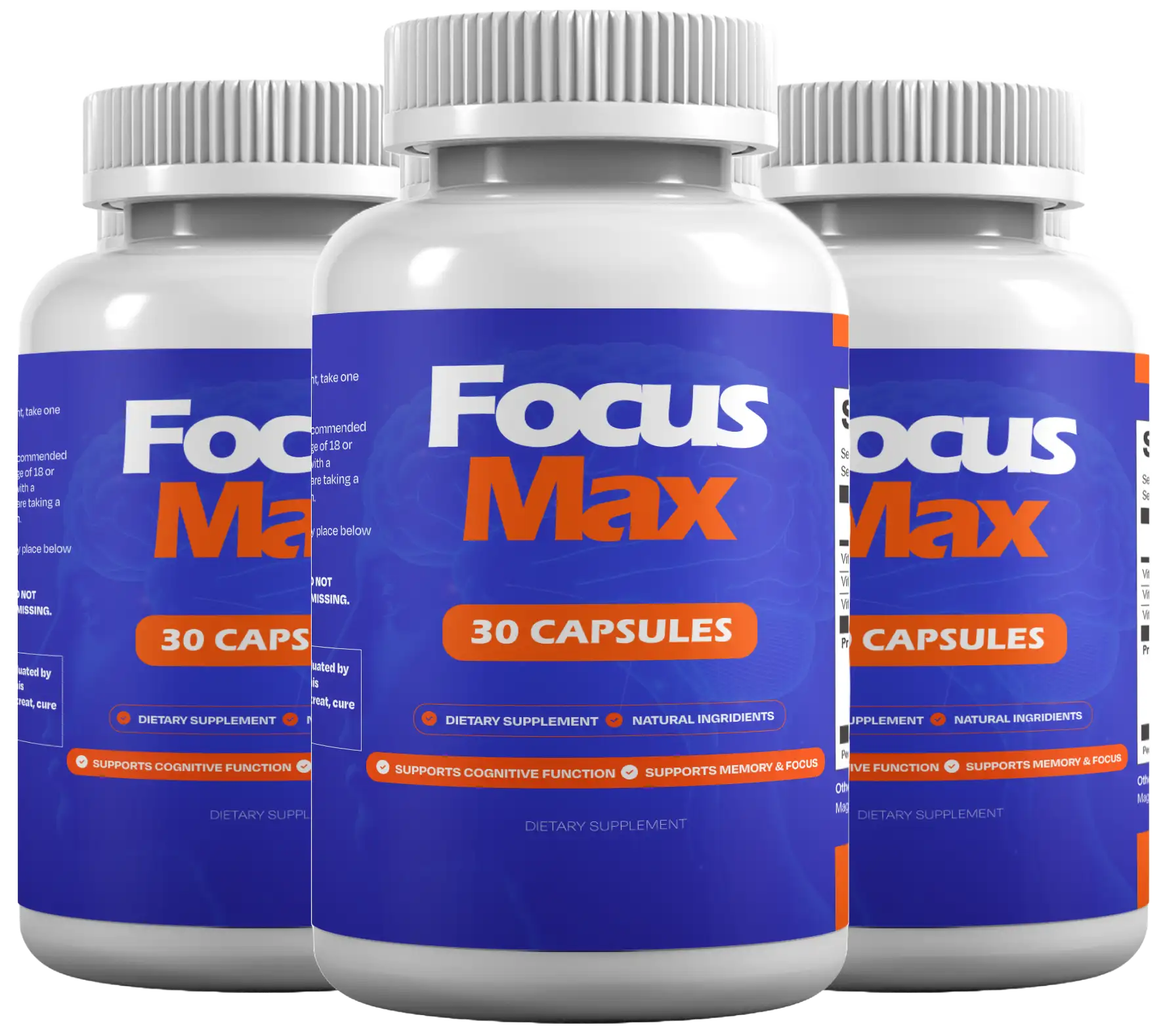 FocusMax capsule supply package